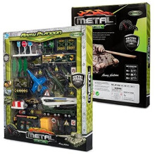 Die-Cast Metal Army Platoon Toy Truck Set Imaginary War Scene Big Daddy Gift Set