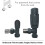 (Angled, Anthracite Grey) Angled & Straight Thermostatic Radiator Valves 1