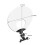 Plastic Saxophone Deflector Sound Shield with Mute & Reflect Functions for Wind Instrument 7