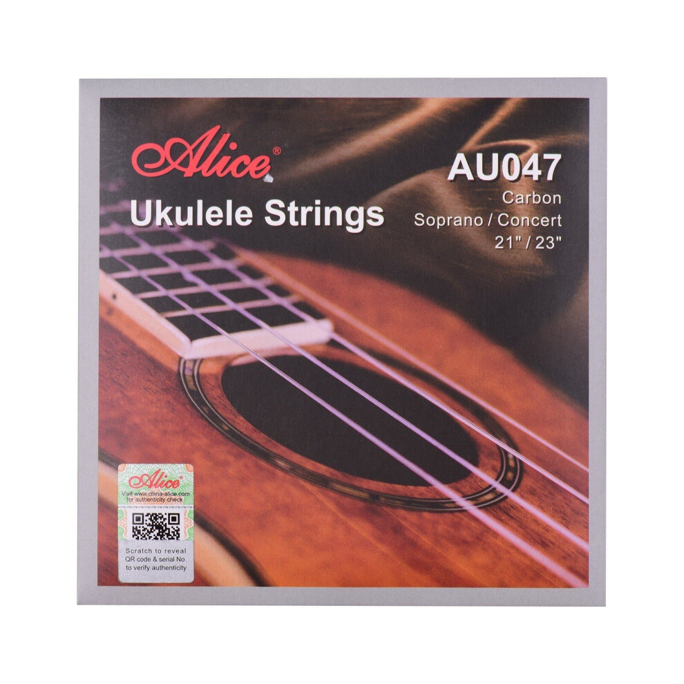 Ukulele Strings Carbon Soprano Concert String Set for from 21 Inch to 23