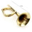 Retro Brass ArMilitary Cavalry Copper Trumpet Bugle 5