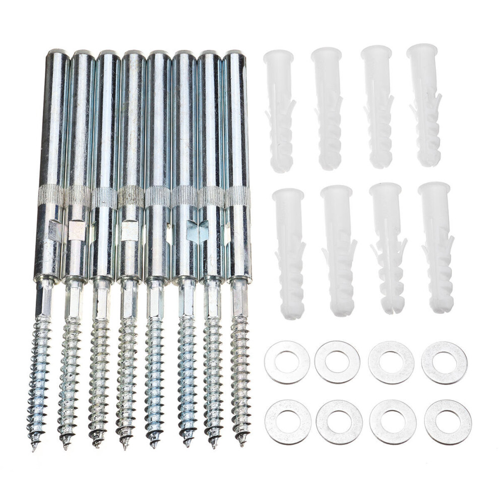 Concealed Floating Hidden Shelf Support Metal Bracket Masonry Wall Mounted Screw 3654659062475
