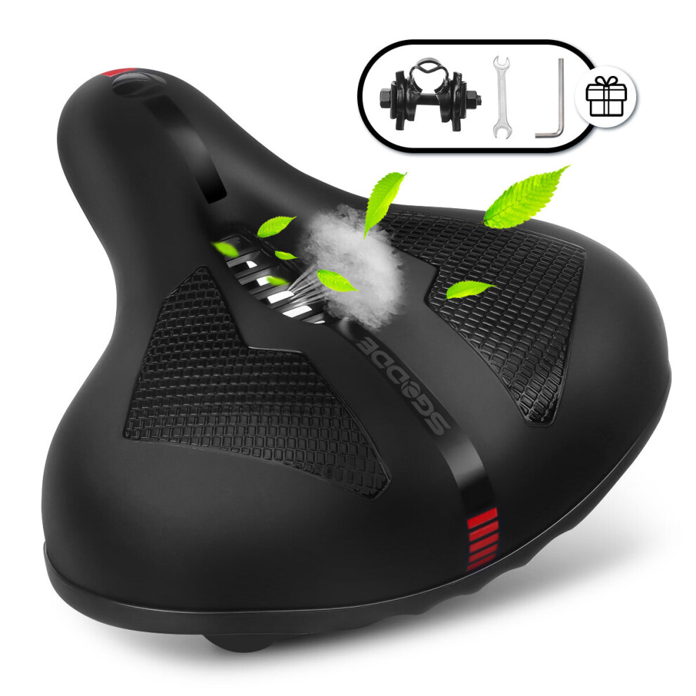 Bike Seat Memory Foam Bike Saddle comfortable Soft Bike Cushion for MTB Mountainbike Road