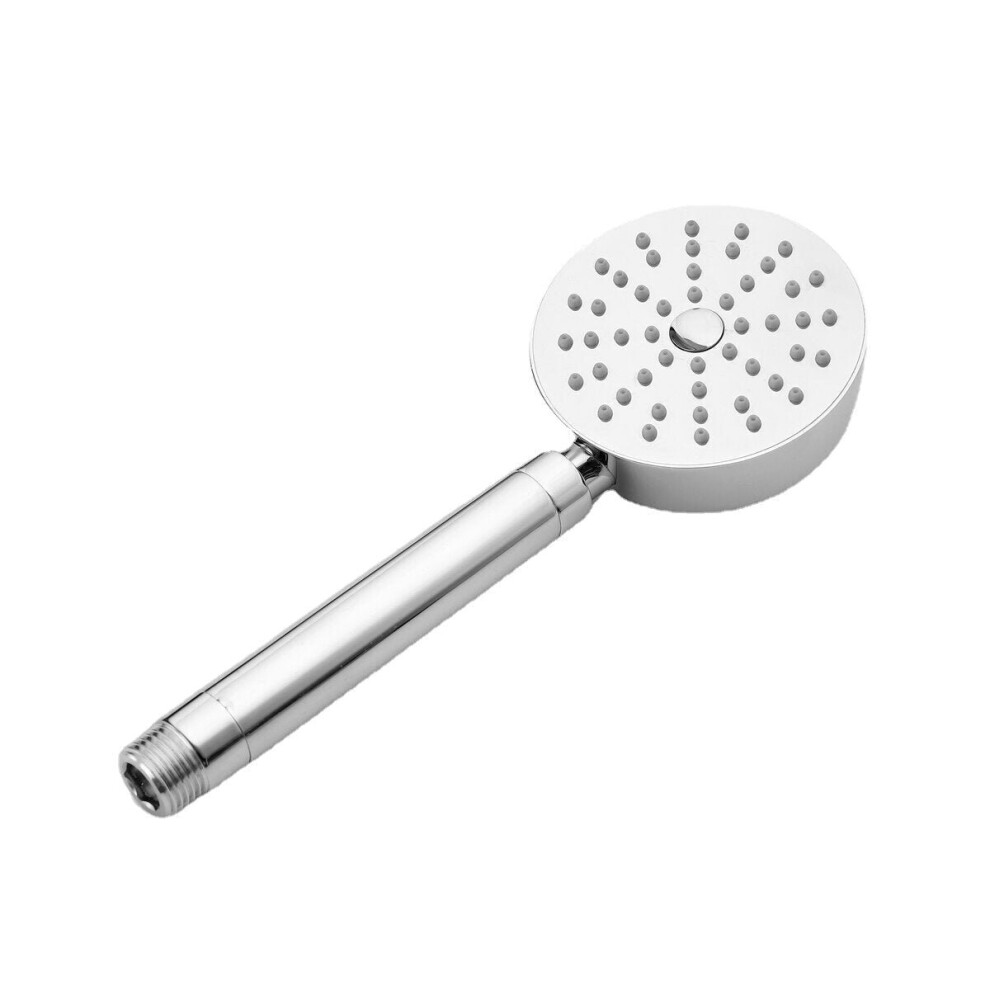 (Silver) Pressurized Shower Head Handheld Showerhead For Bathroom Showering System 3654659448767
