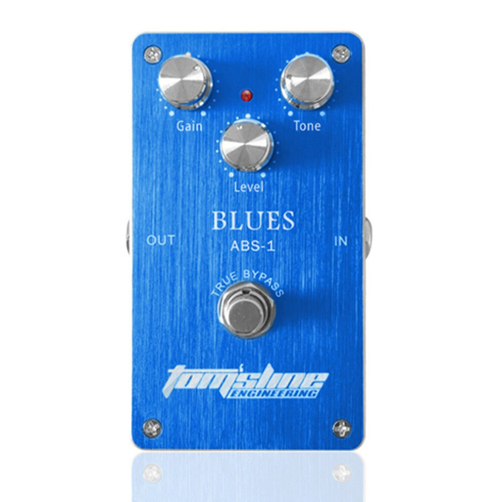 Blues Distortion Electric Guitar Effect Pedal Aluminum Alloy Housing True Bypass