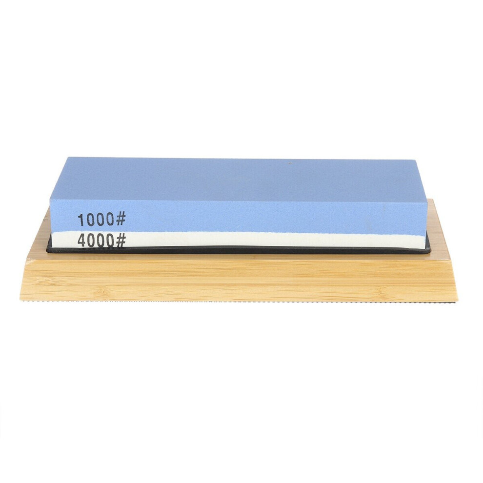 (A: 1000#/4000#) 3000/8000 4000/1000 Grit Whetstone Sharpener Dual Whetstone Sharpener 3654659417527