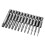 GreenZech 12pcs T5-T40 50mm Magnetic Torx Screwdriver Bits 1/4 Inch Hex Shank Screwdriver Bit Set 1
