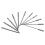GreenZech 11pcs T6-T40 100mm Magnetic Torx Screwdriver Bits 1/4 Inch Hex Shank 5