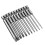 GreenZech 11pcs T6-T40 75mm Magnetic Torx Screwdriver Bits 1/4 Inch Hex Shank 5