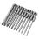 GreenZech 11pcs T6-T40 75mm Magnetic Torx Screwdriver Bits 1/4 Inch Hex Shank 1