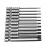 GreenZech 11pcs T6-T40 75mm Magnetic Torx Screwdriver Bits 1/4 Inch Hex Shank 6