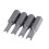 GreenZech 44Pcs S2 Screwdriver Bit Set Phillips Slotted Torx Hex Screwdriver Bits with Extension Rod 1/4 Inch Hex Shank 9