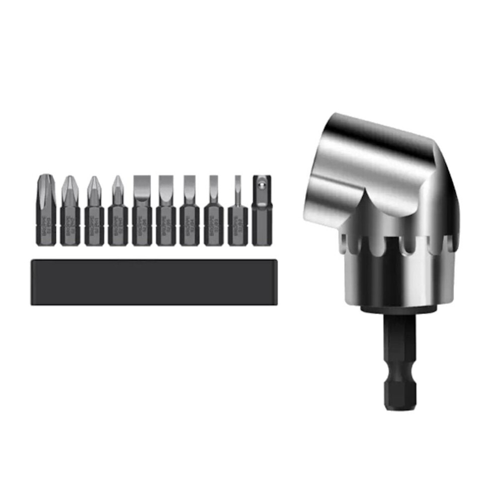 (11Pcs) 2/11/33Pcs Short Corner Device Universal Screwdriver Bits Turning Electric Corner Device With 25Mm Bit 3654659294142