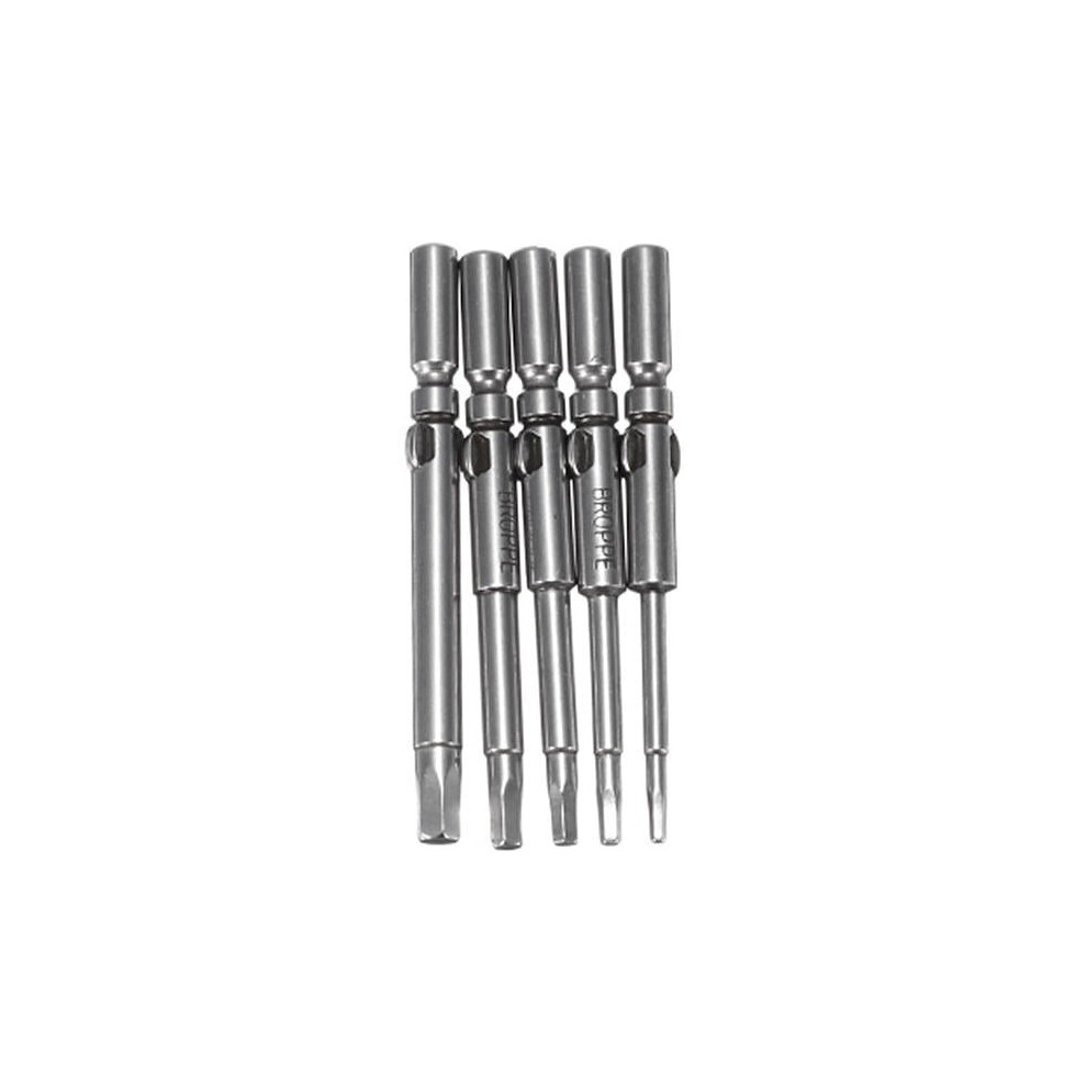 5Pcs 801 H1.5-H4 Hexagon Electric Screwdriver Bits Set 5mm Round Shank Screwdriver Bits