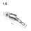 (1/4 Inch) 360 Rotary Screwdriver Extension Bar Hex Shank To Square Socket Drill Bits Bar Drill Socket Adapter 10