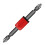 (Red) Upgrade ABS Plastic Screwdriver Magnetic Ring For Screwdriver Bit 7