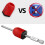 (Red) Upgrade ABS Plastic Screwdriver Magnetic Ring For Screwdriver Bit 8