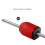 (Red) Upgrade ABS Plastic Screwdriver Magnetic Ring For Screwdriver Bit 9