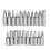 GreenZech 34pcs Screwdriver Bit Set Slotted Phillips Hex Torx Screwdriver Bits Nut Bit Holder 4