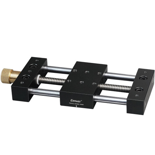(#2) XY Axis Precision Sliding Table Travel Translation Stage Manual Linear Displacement Platform 2