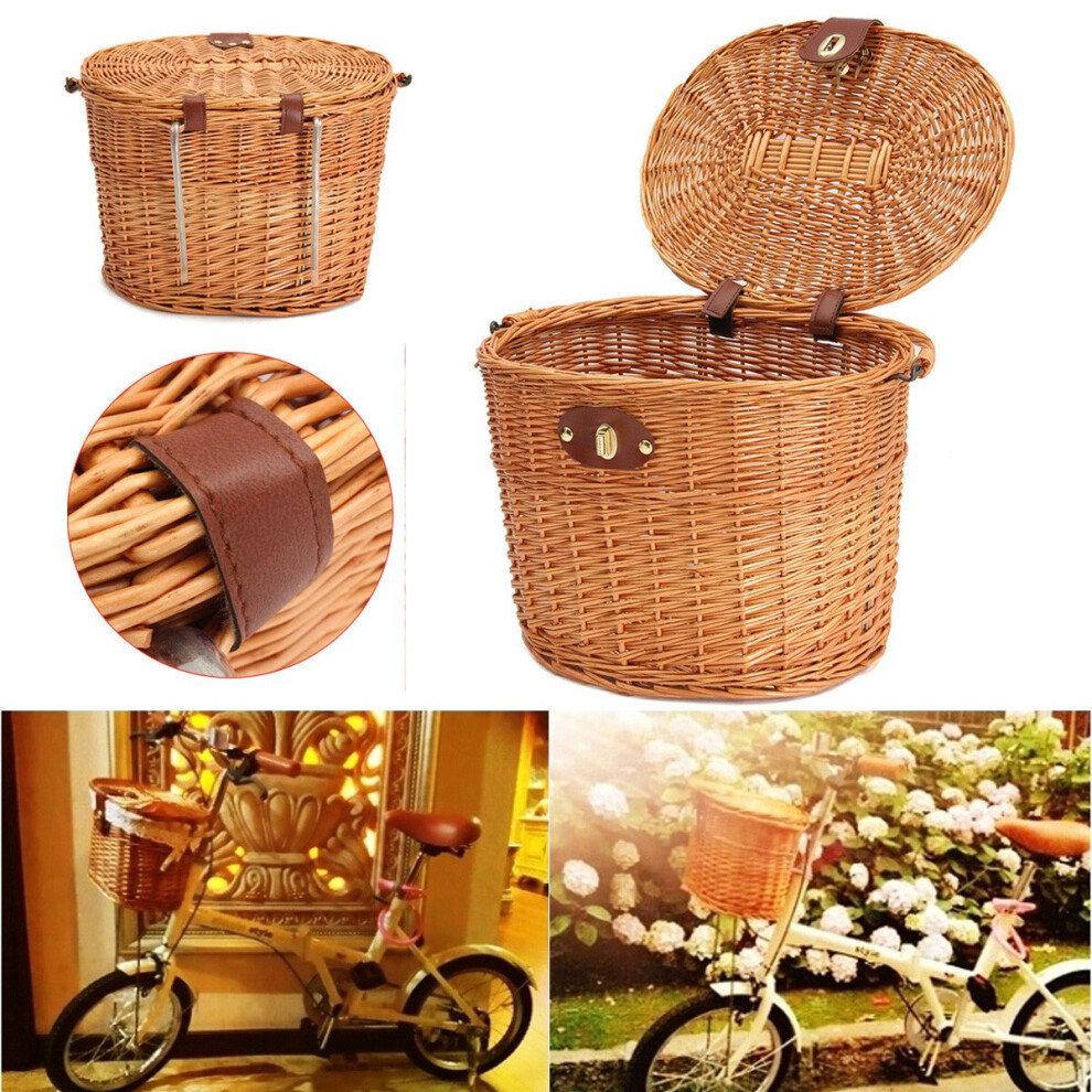 Bike Front Basket Storage Carrying Basket Shopping Stuff