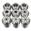 GreenZech 9pcs 2-20mm Precision Spring Collet for CNC Milling Lathe Tool 2