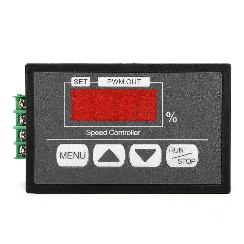 DC6V-60V 30A PWM Motor Speed Regulator Power Controller LED Digital Display