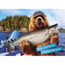 Avanti Your Stories Are The Best Father's Day Greeting Card Humour Cards