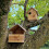Selections Squirrel Nest Box And Wooden Bird Nesting Box Set 3