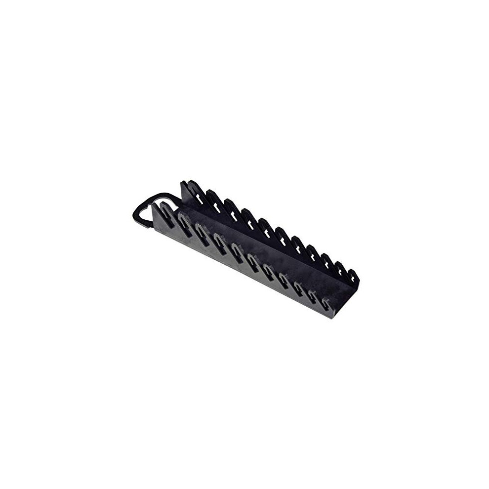 Ernst Manufacturing Gripper Stubby Wrench Organizer, 11 Tool, Black 789455050777