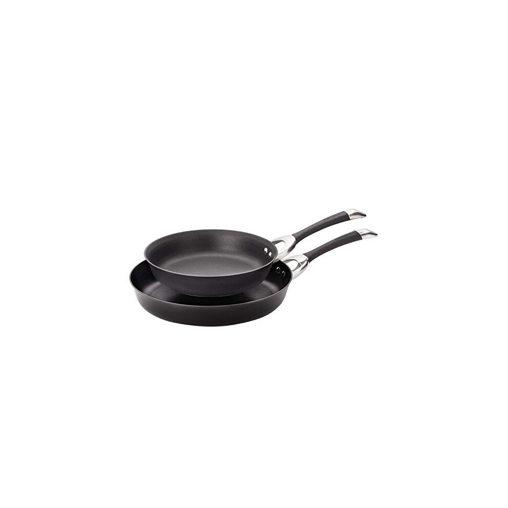 Circulon Symmetry Hard Anodized Nonstick 10-Inch and 12-Inch Skillets Twin Pack