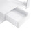 Living And Home (White) 2 Tier Wood Coffee Table Rectangle with Storage Shelf Tea Table Central Table 6