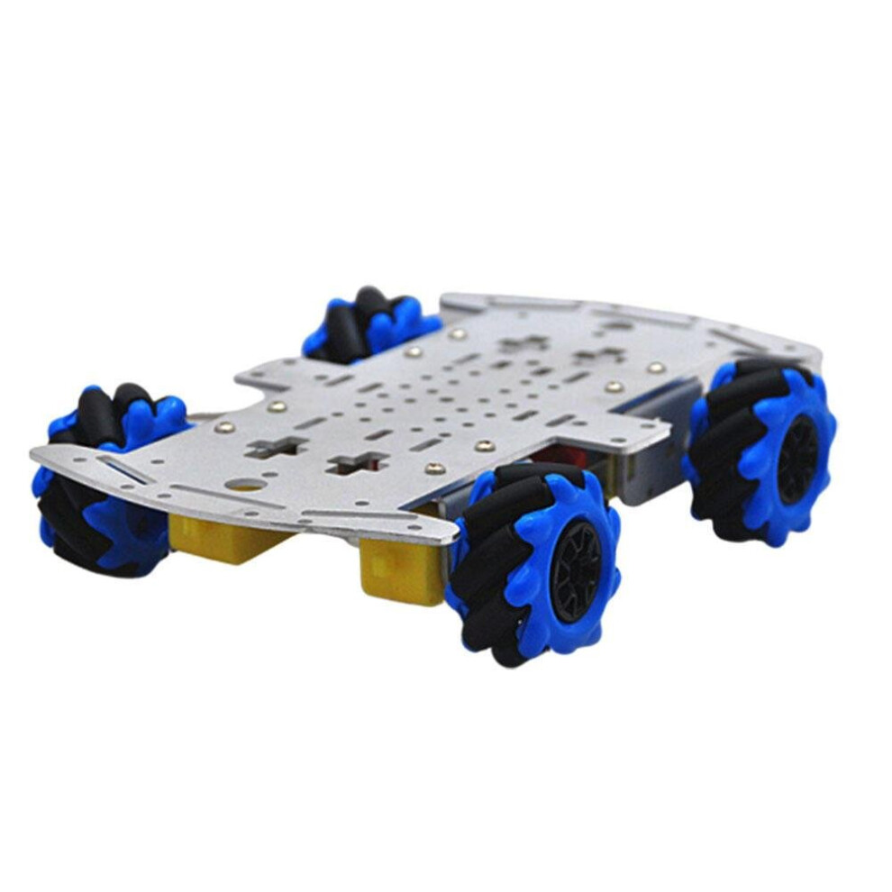 DIY Smart RC Robot Car Chassis Base With 48mm Omni Wheels TT Motor