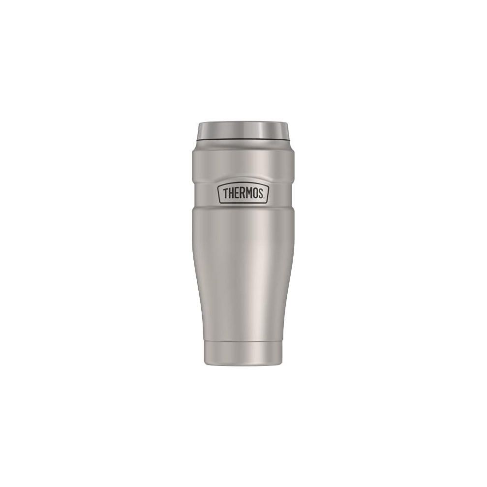 Thermos Stainless King 16 Ounce Travel Tumbler, Stainless Steel