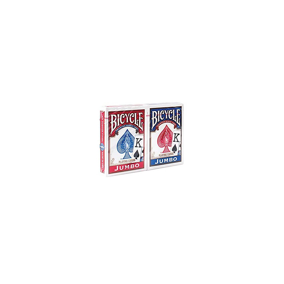 Cartes     jouer Bicycle Jumbo Index, lot de 2