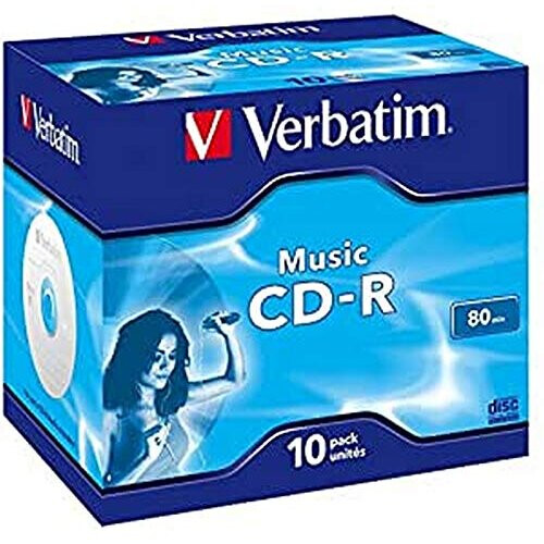Verbatim Verbatim CDR 80 Audio 10 Pack J/Case (16x)