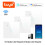 (White-2Gang) TUYA WiFi Smart Touch Switch Glass Panel 220V Wall Light Switch for Alexa Google Home 1