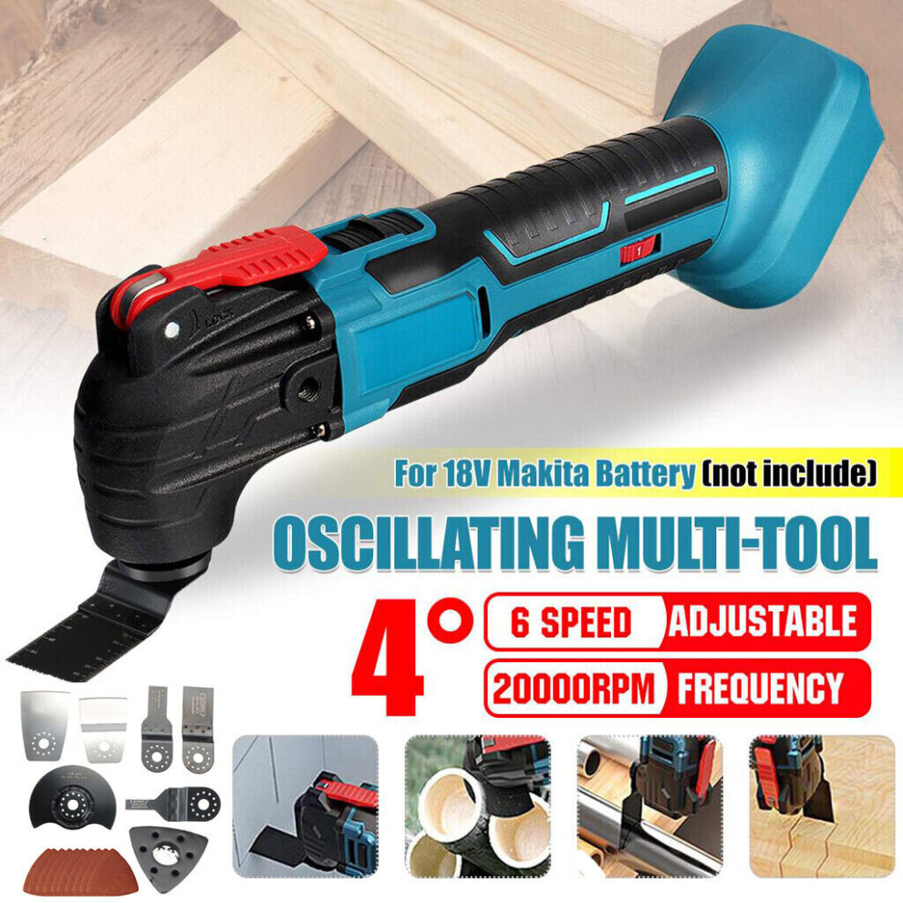 Cordless Oscillating MultiTool Blade Cutter-Makita Battery Compatible