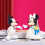 2pcs Disney Mickey Minnie Λευκό νυφικό γάμου φιγούρα κούκλα κέικ Topper ανεμιστήρα δώρο 4