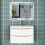 (800mm) Bathroom Vanity Units with Basin Sink Cabinet Wall 1