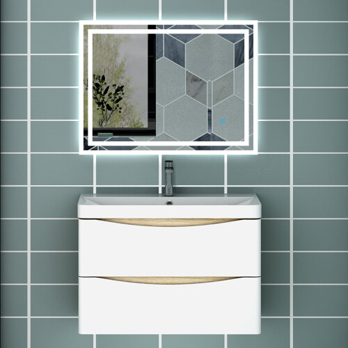 (800mm) Bathroom Vanity Units with Basin Sink Cabinet Wall