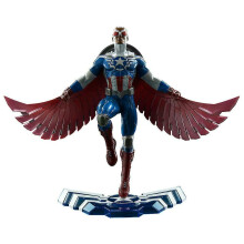 Marvel Gallery Captain America Sam Wilson PVC Statue Action Figure 9"