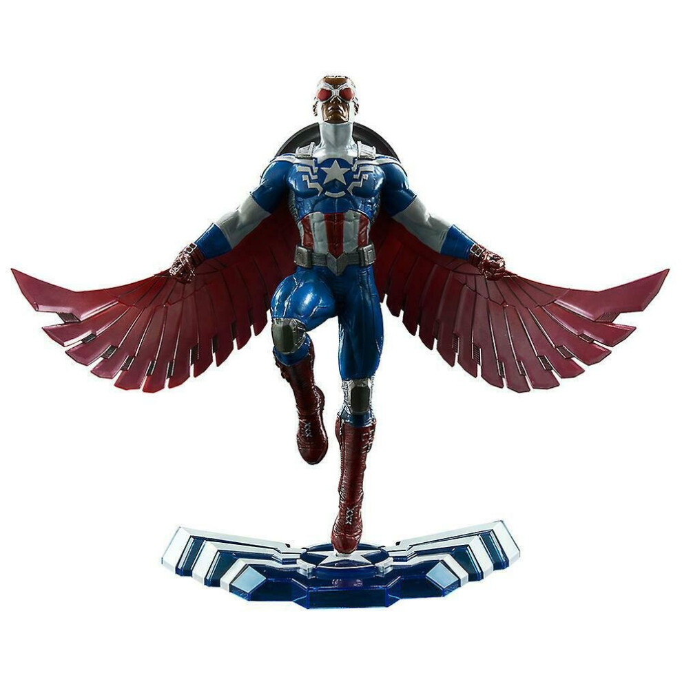 Diamond Select Marvel Gallery Captain America Sam Wilson Pvc Statue Action Figure 9"