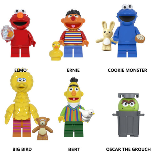 Sesame 2024 street figures