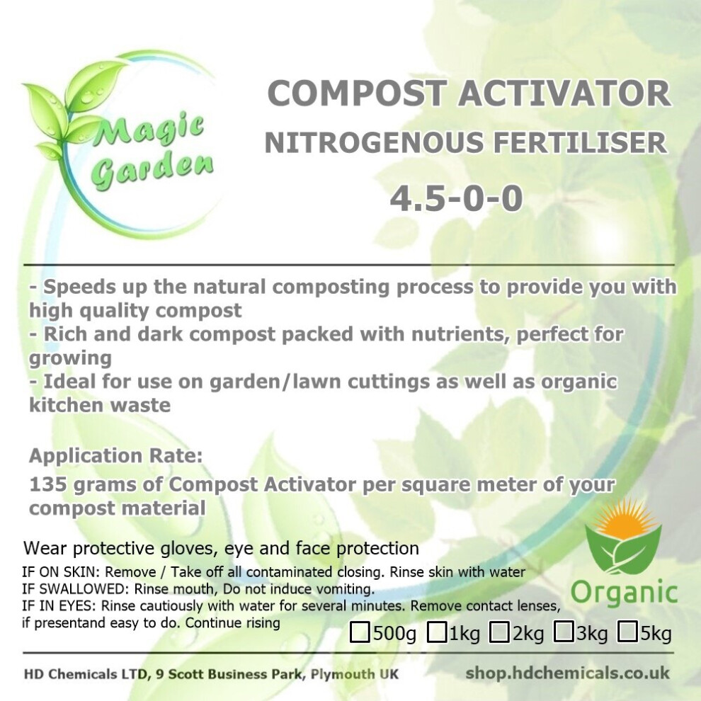 (1000g - 1kg) Compost Activator Accelerator Compost Maker