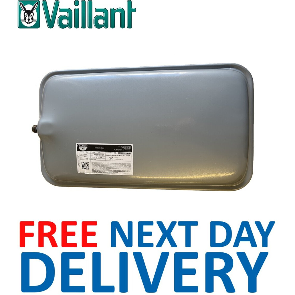 Vaillant EcoTEC Pro 24/28 Plus 824/828/831/838 & ecoMAX 612-637 Expansion Vessel 181051