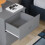 Home Discount (Grey) Riano 2 Drawer Bedside Chest Bedside Table Storage 7
