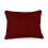 (Red, 14x18 inch) Rectangular Oblong Cushion Covers Soft Cotton Zippy Piped Edge Cushion Pillowcases 1