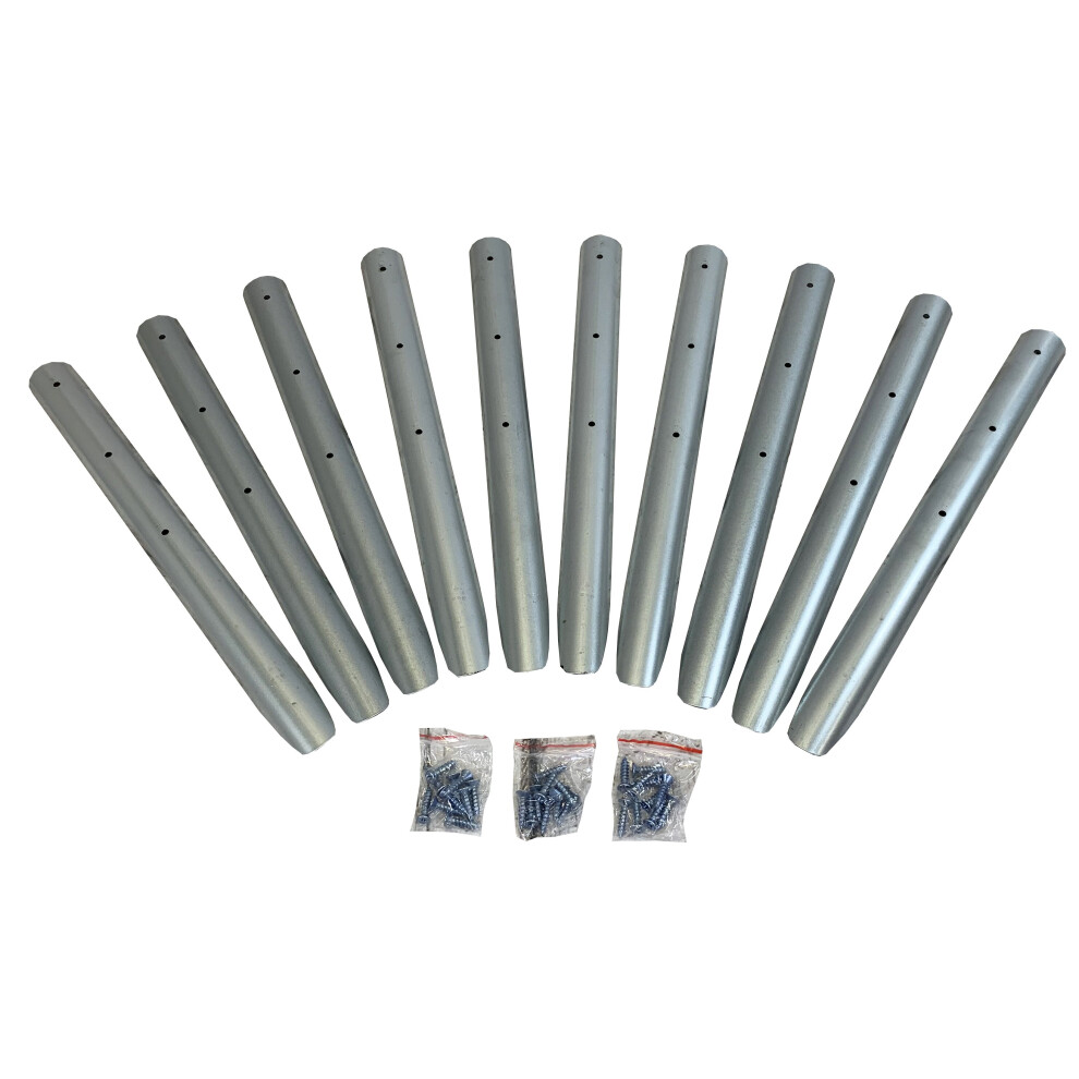 Lawn Edging Log Roll Stakes (Pack Of 10) 5060266599606
