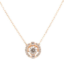 Swarovski Sparkling Dance Collection Rose Gold Necklace